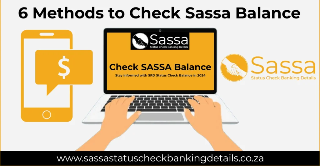 Methods to Check Sassa Balance