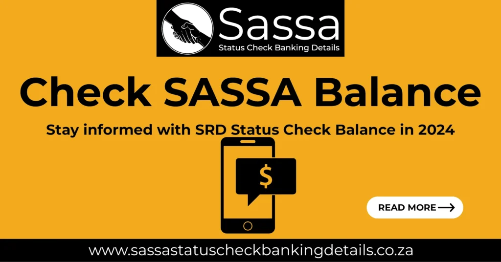 Check SASSA Balance