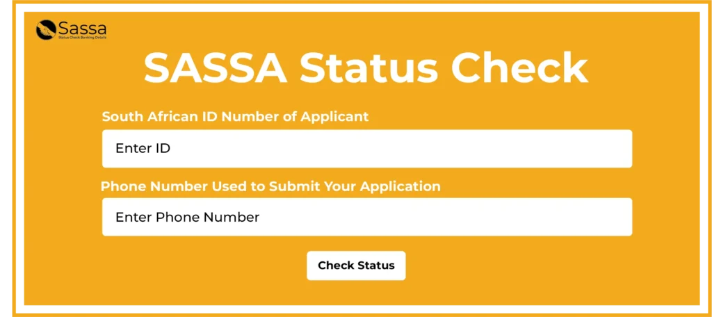 Sassa Status check
