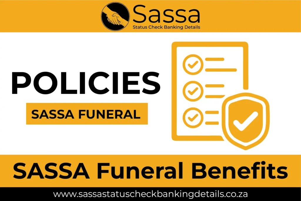 Policies for the SASSA Funeral