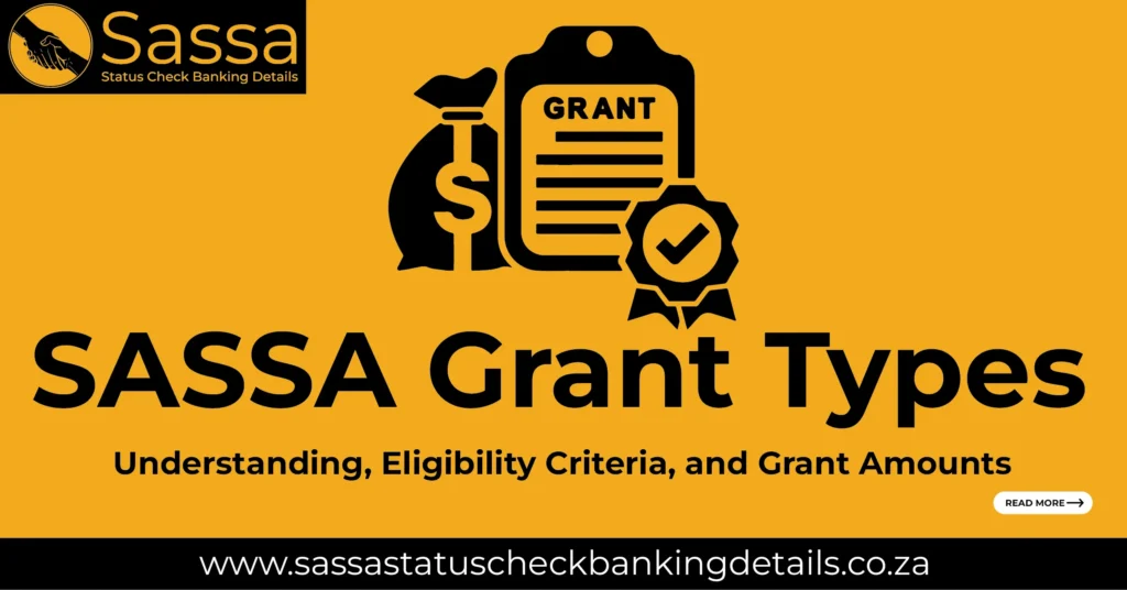 SASSA Grant Types